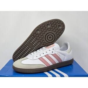 DS Adidas Samba OG WMNS WHITE MAUVE JI2677